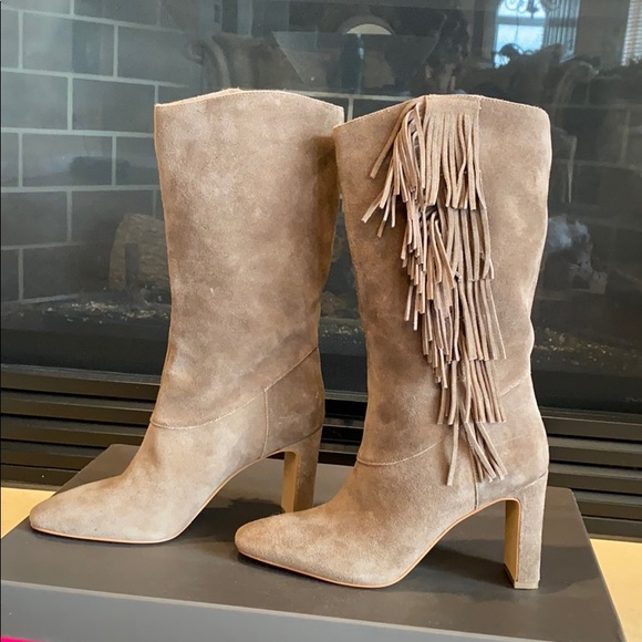 Vince Camuto Sterla Fringe Boots 